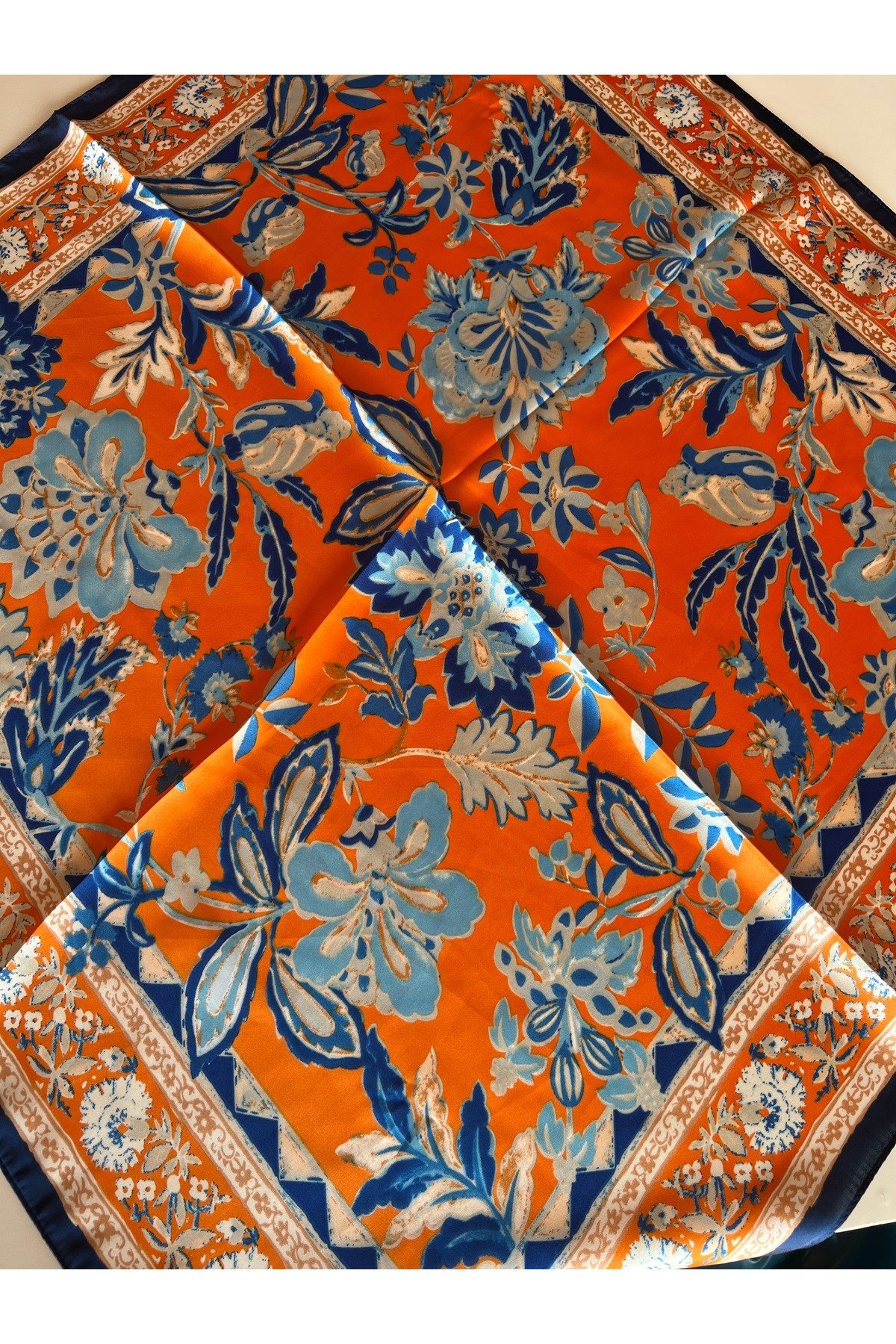 ipek saten fular bandana