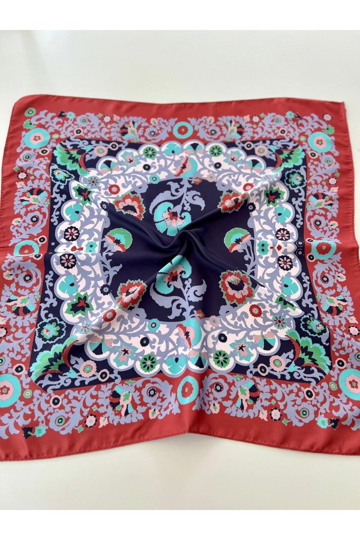 MELS Desenli Fular Bandana