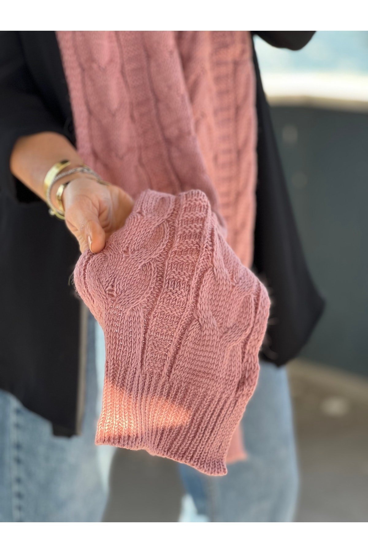 Pembe Renk Atkı