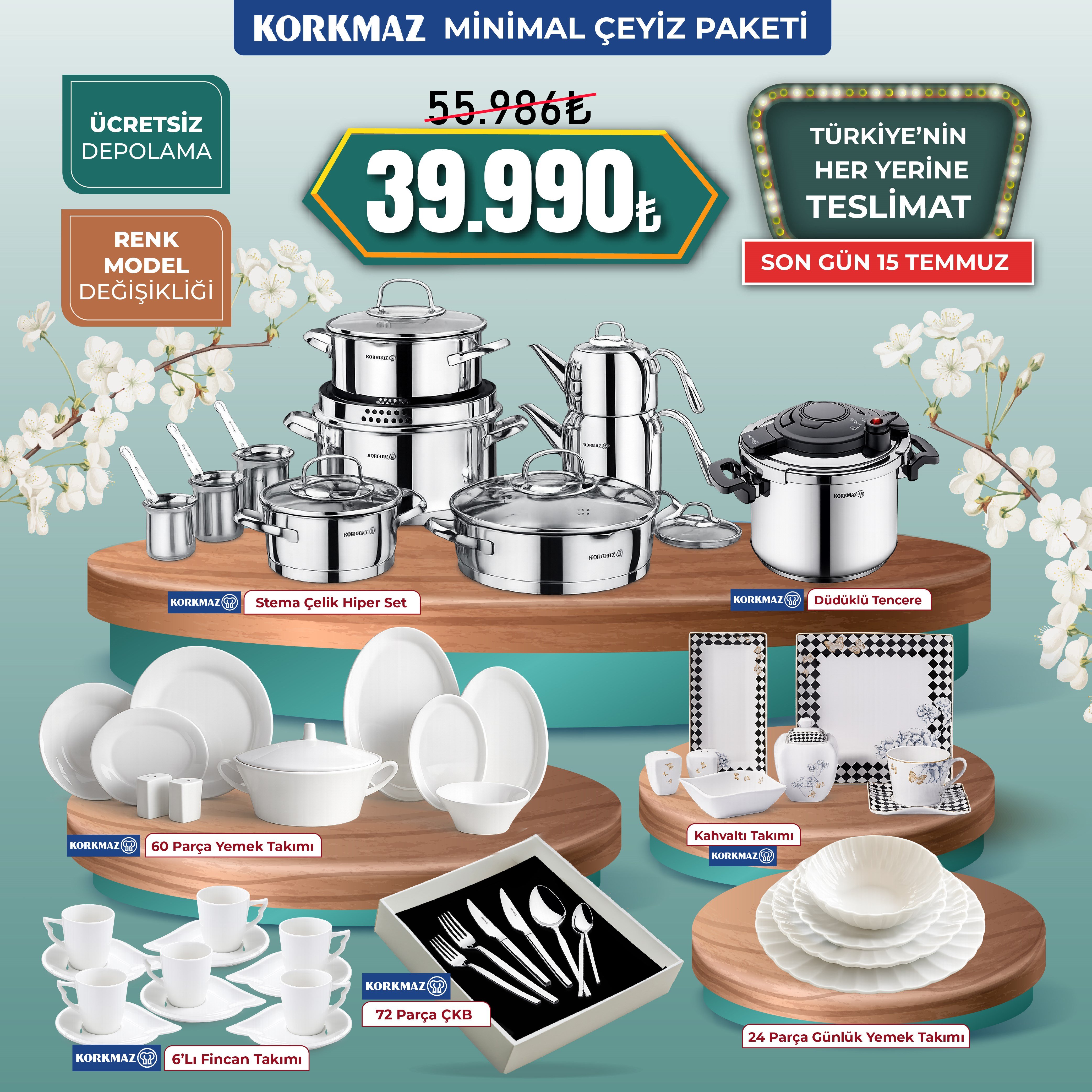 MINIMAL ÇEYİZ PAKETİ