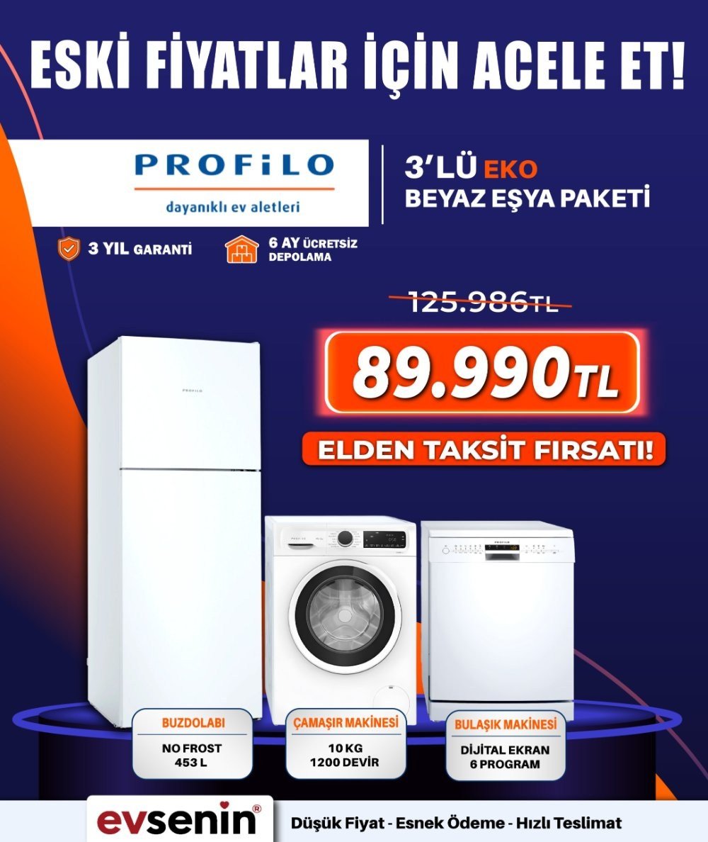 Profilo Beyaz Eşya Paketi 1