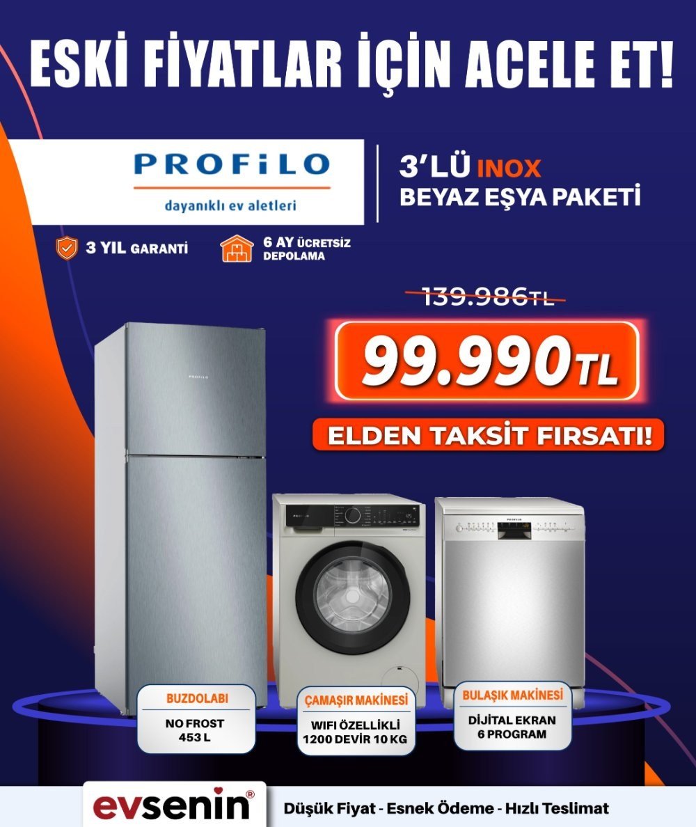 Profilo Beyaz Eşya Paketi 2