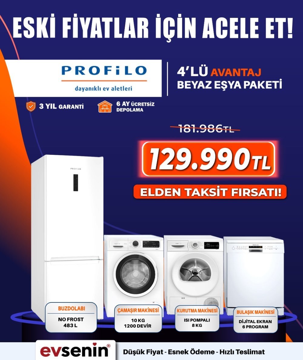 Profilo Beyaz Eşya Paketi 4