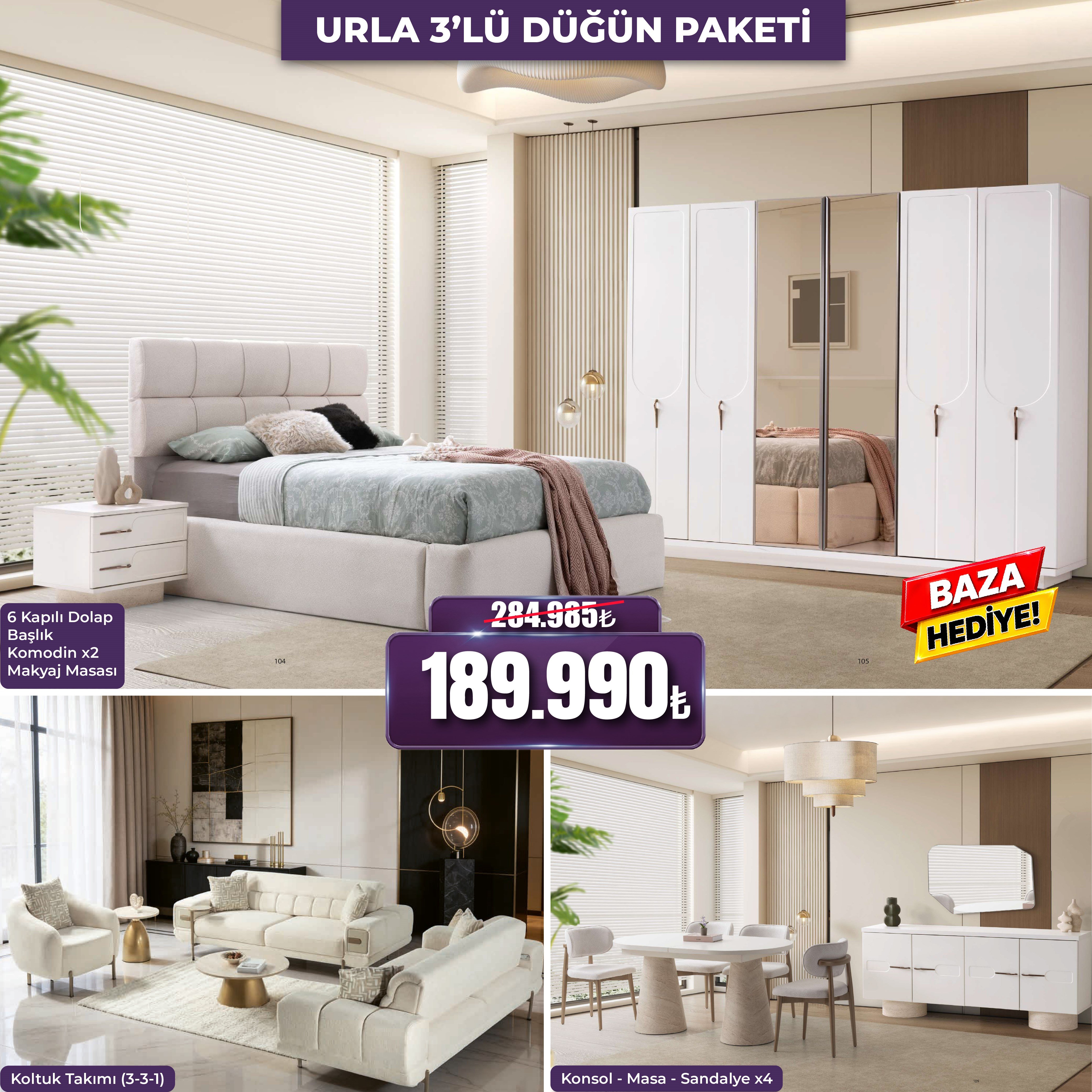 Urla 3'lü Dügün Paketi