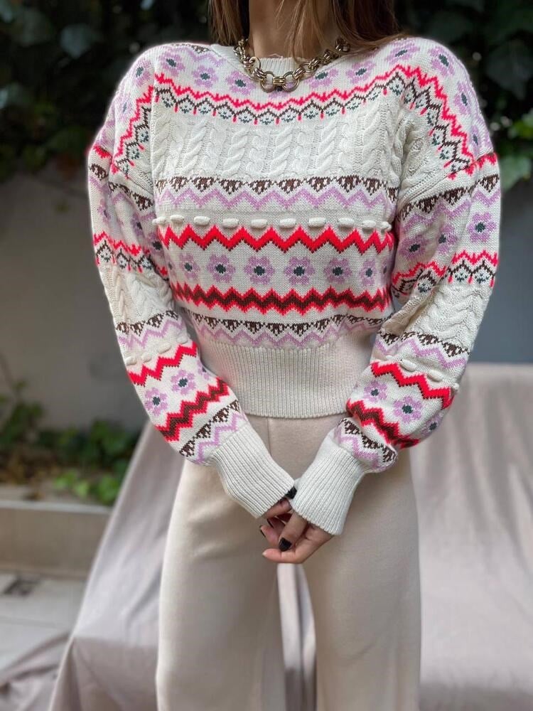 FLOWER GİRL KAZAK