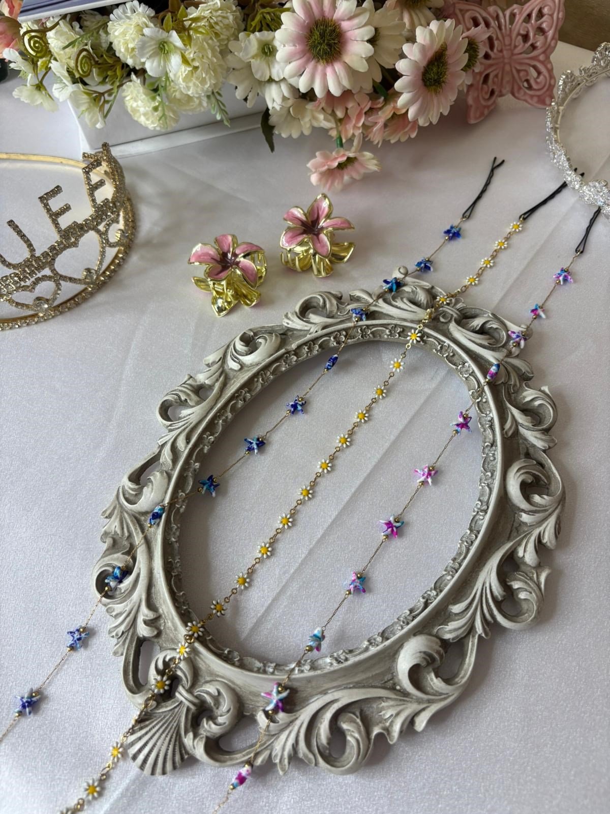 PEMBE SUMMER GİRL SAÇ AKSESUARI