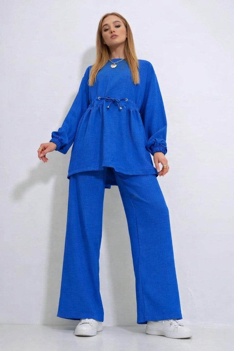 TASARIM BLUE LOVE WOMAN ALT ÜST TAKIM