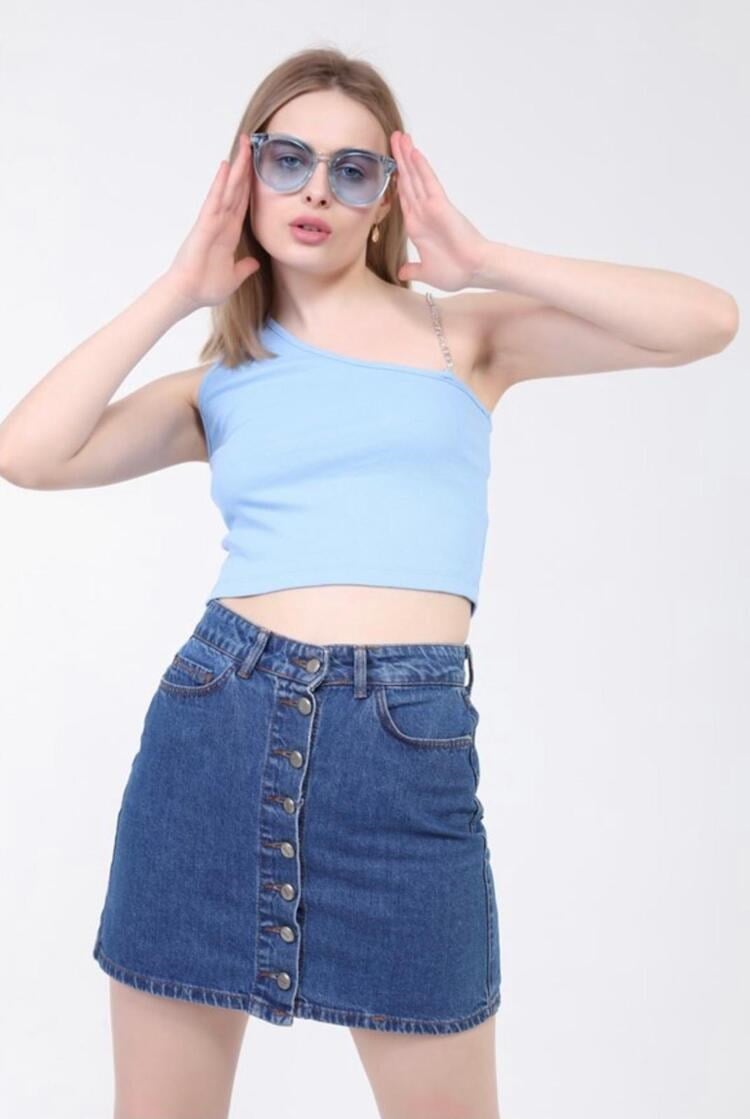 TEK KOL TASARIM CROP