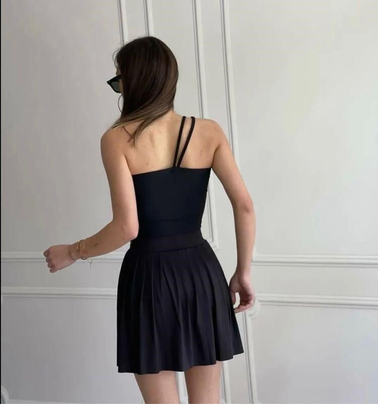 WOMAN ŞORTLU PİNTEREST TENİS ETEK