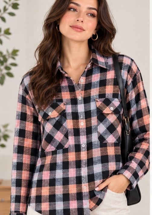 WOMAN TASARIM MEVSİMLİK ODUNCU GÖMLEK
