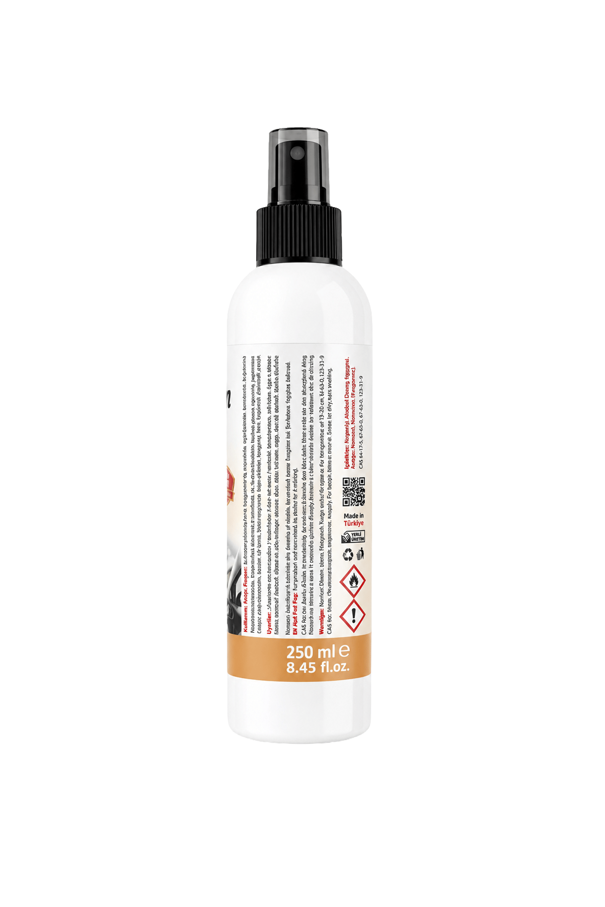 Ebrayn Buğu Önleyici Sprey 250 ml - Net Görüş ve Güvenli Sürüş