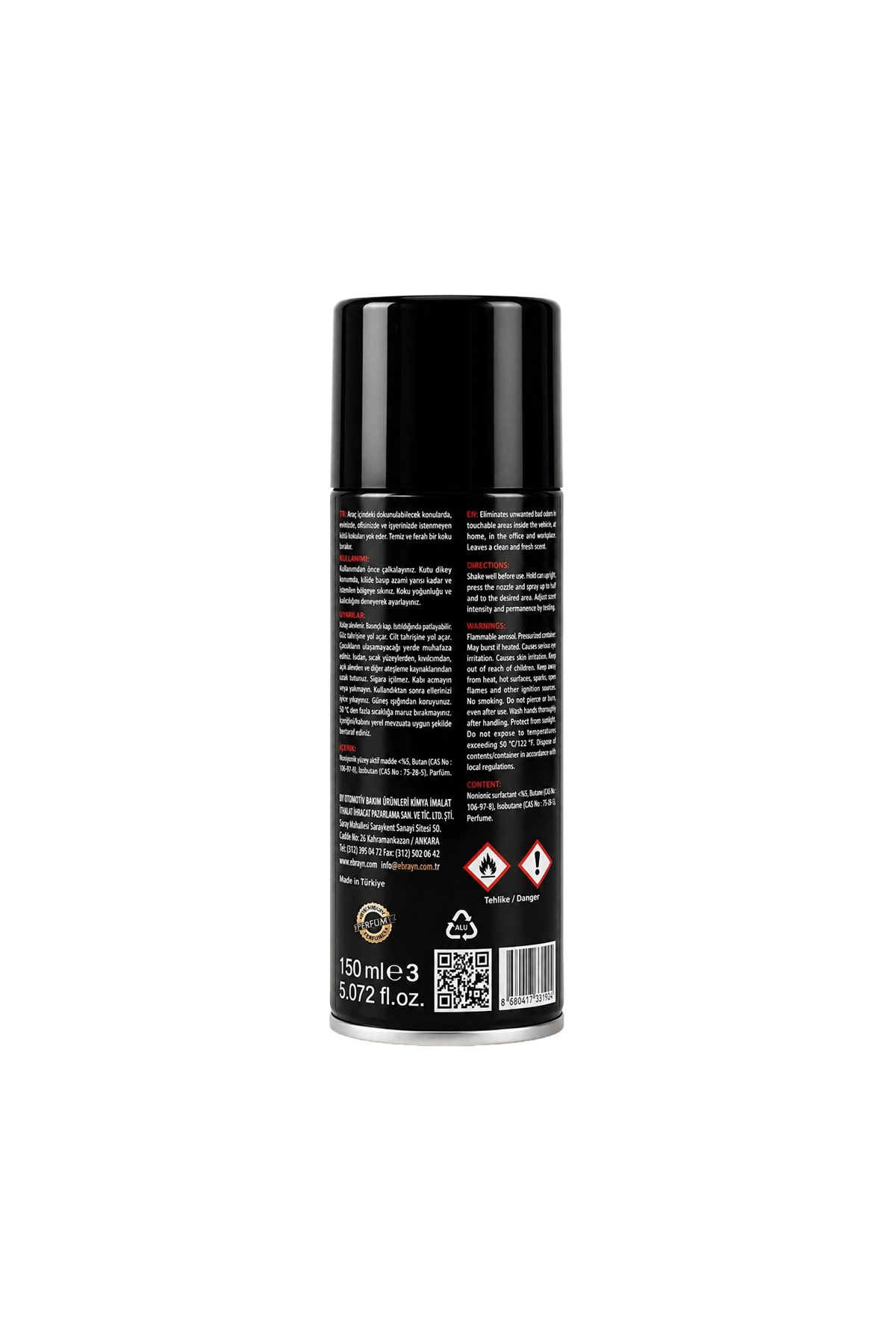 Ebrayn Chaos Auto Perfume 150 ml