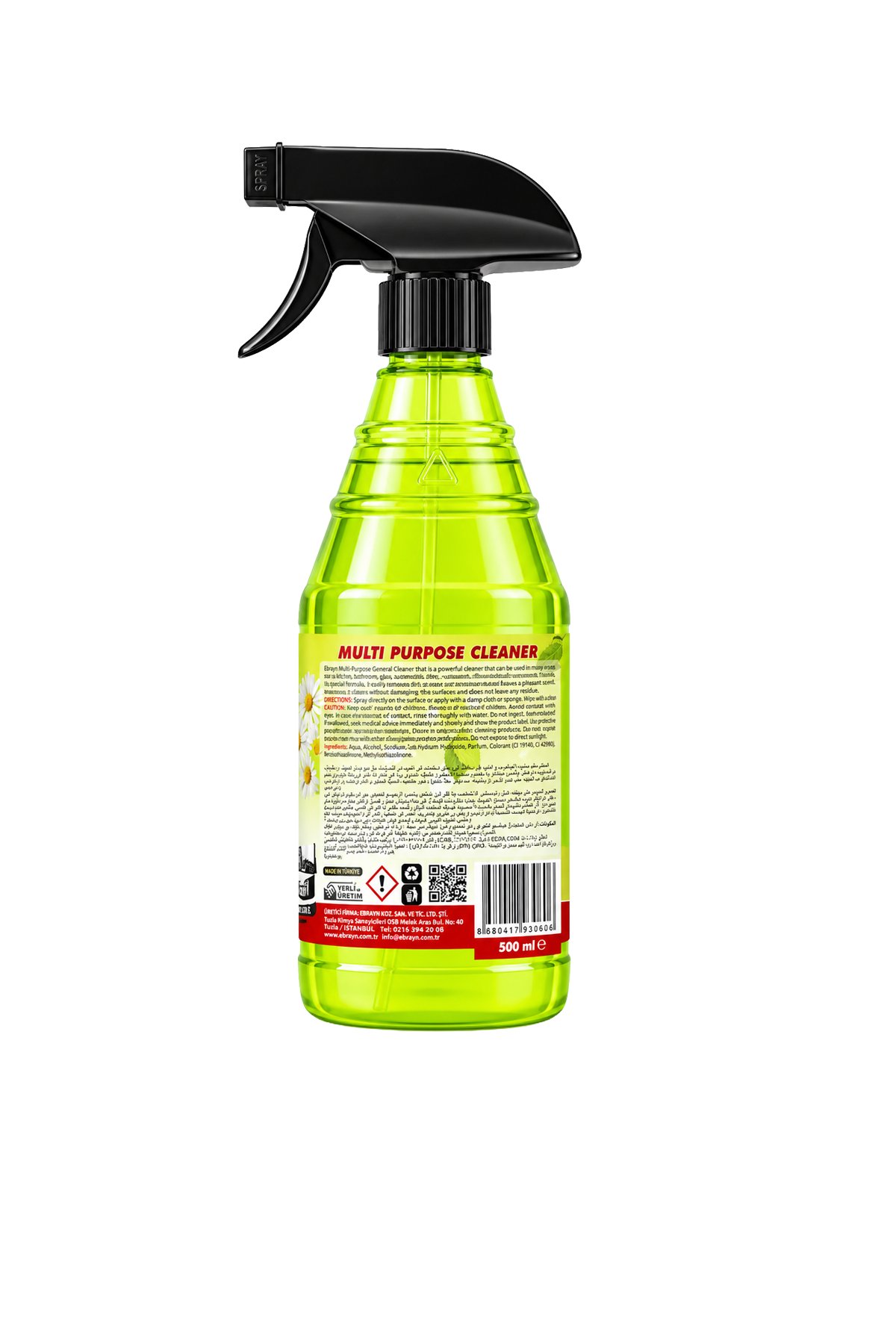 Ebrayn Çok Amaçlı Genel Temizleyici ve Ultra Yağ Sökücü 1 Litre