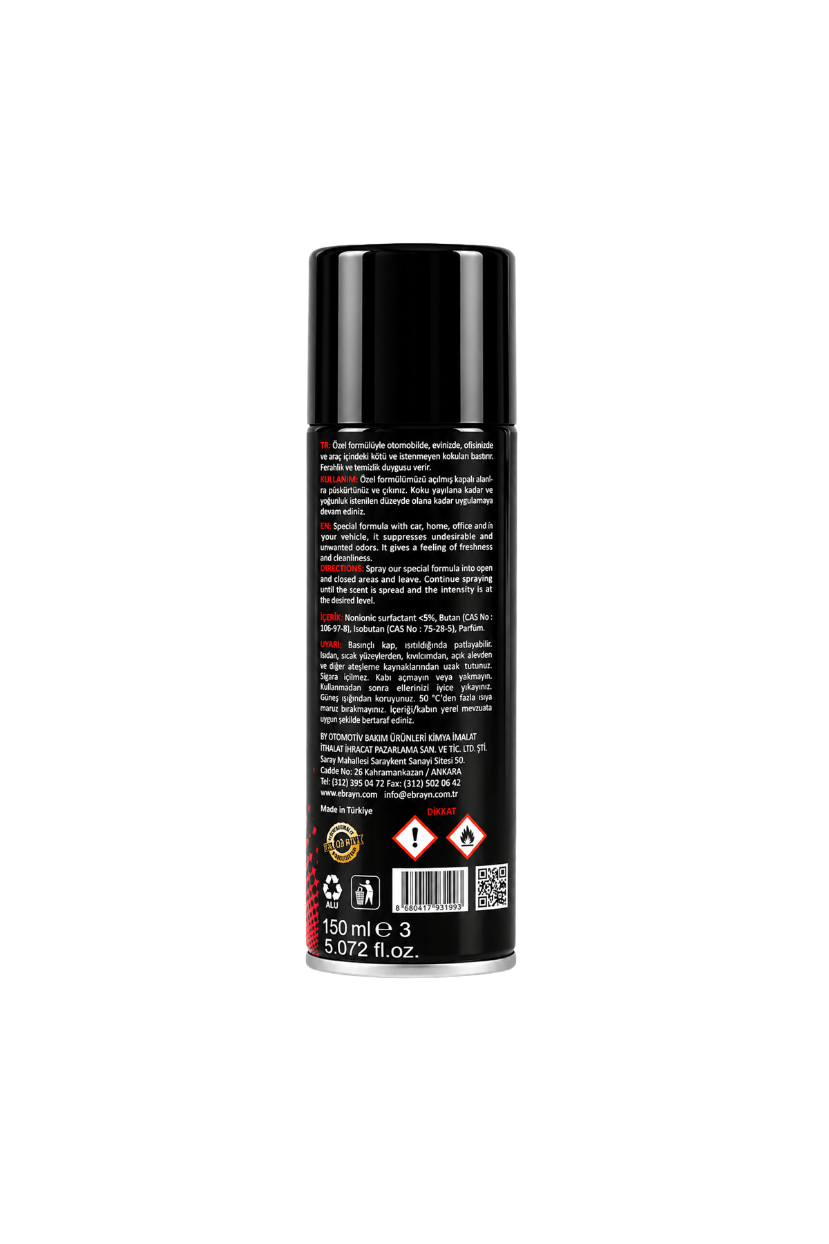 Ebrayn Etna Auto Perfume 150 ml
