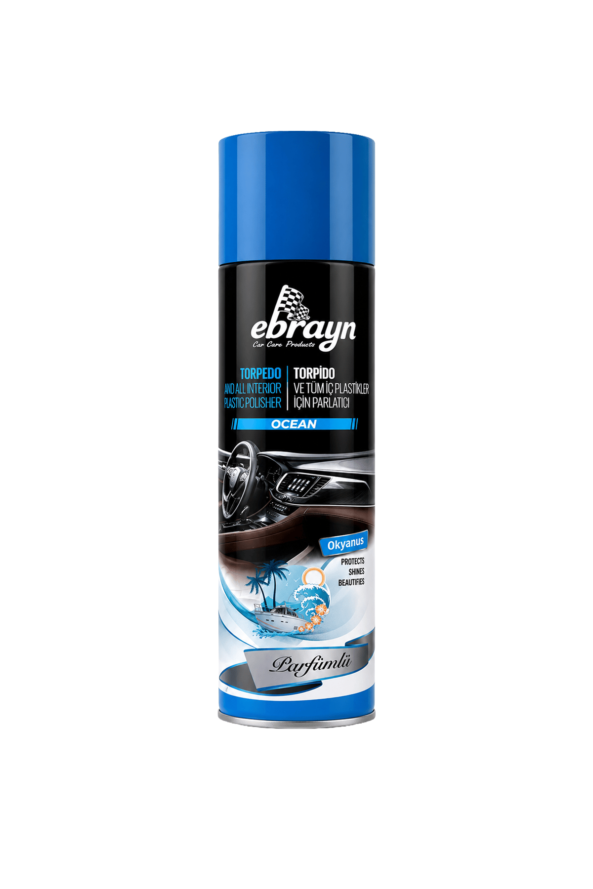 Ebrayn Okyanus (Ocean) Kokulu Torpido Parlatıcı Sprey 300 ml