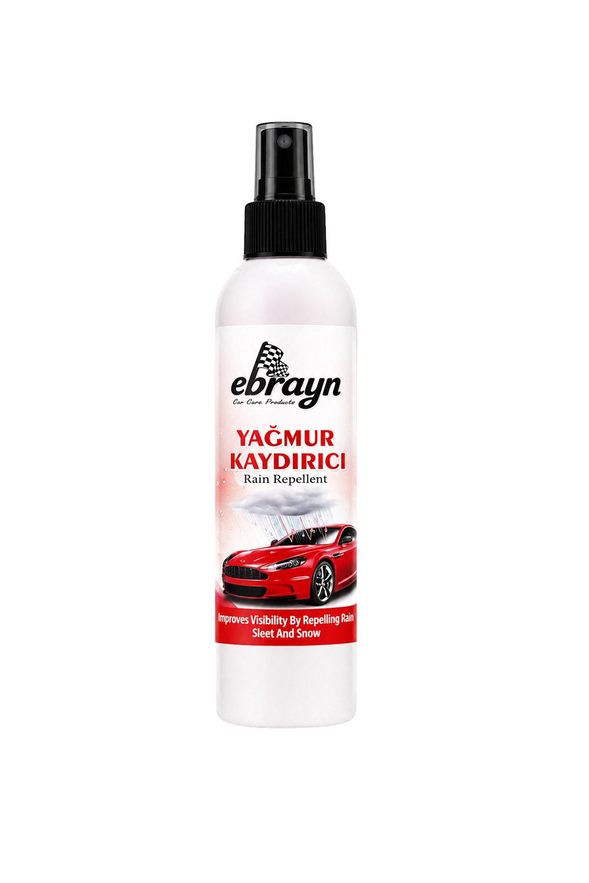 Ebrayn Yağmur Kaydırıcı Sprey 250 ml - Su İtici Kristal Görüş