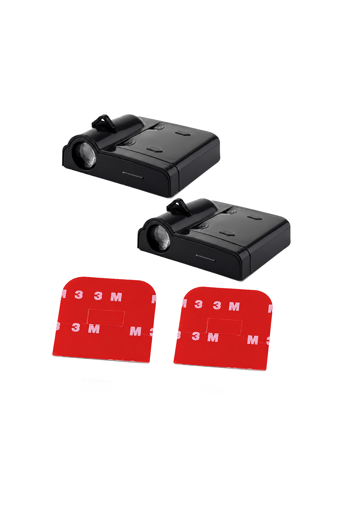 Marka Logolu Kablosuz LED Araç Kapı Altı Karşılama Işığı - 2 Adet Lazer Set