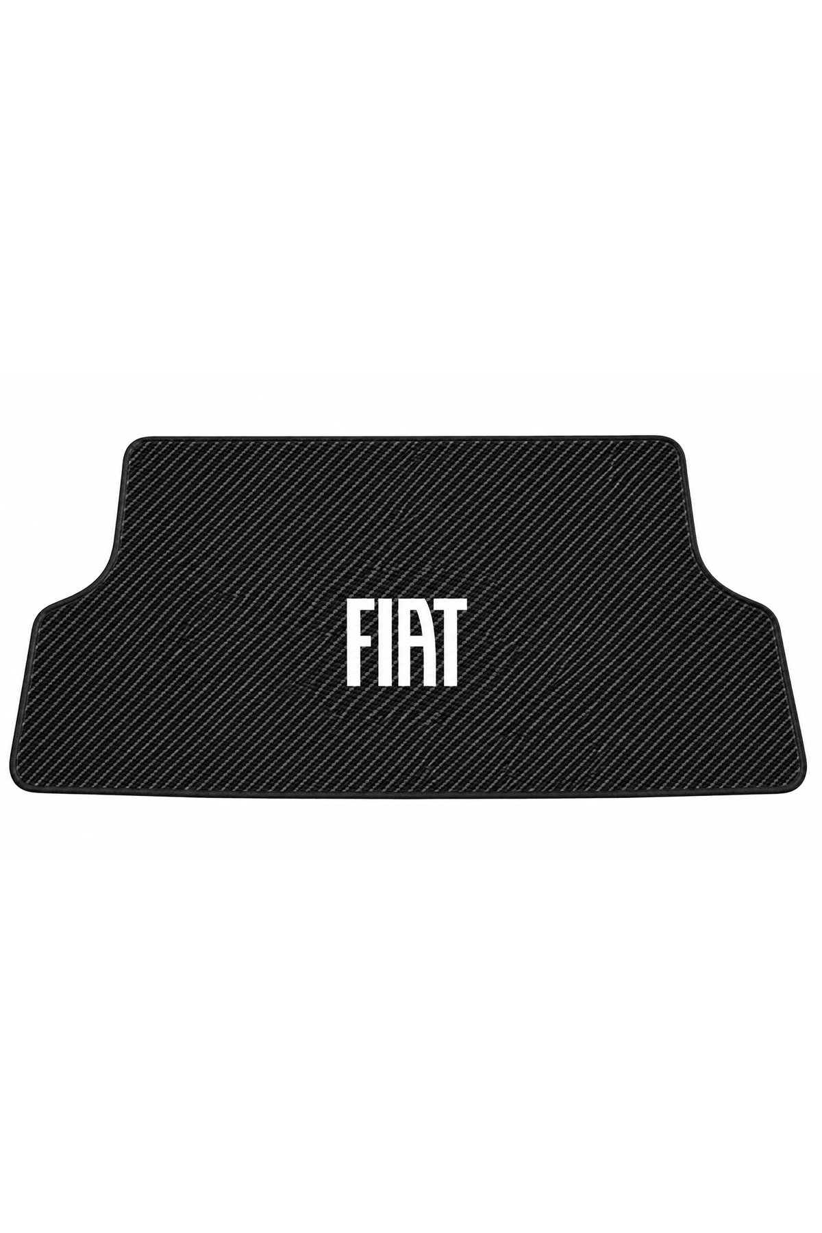 OEM Fiat Logolu Premium Bagaj Halısı (Siyah)