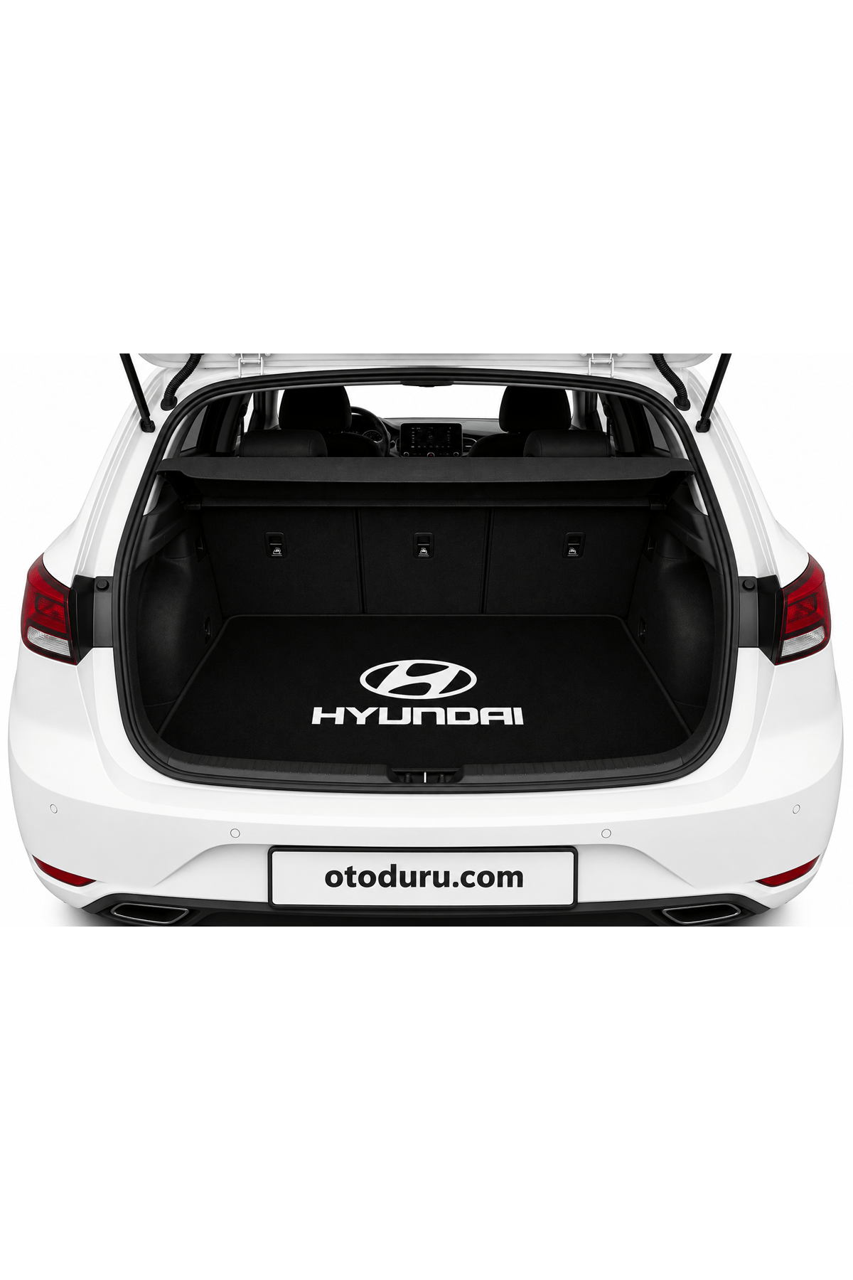 OEM Hyundai Logolu Premium Bagaj Halısı (Siyah)