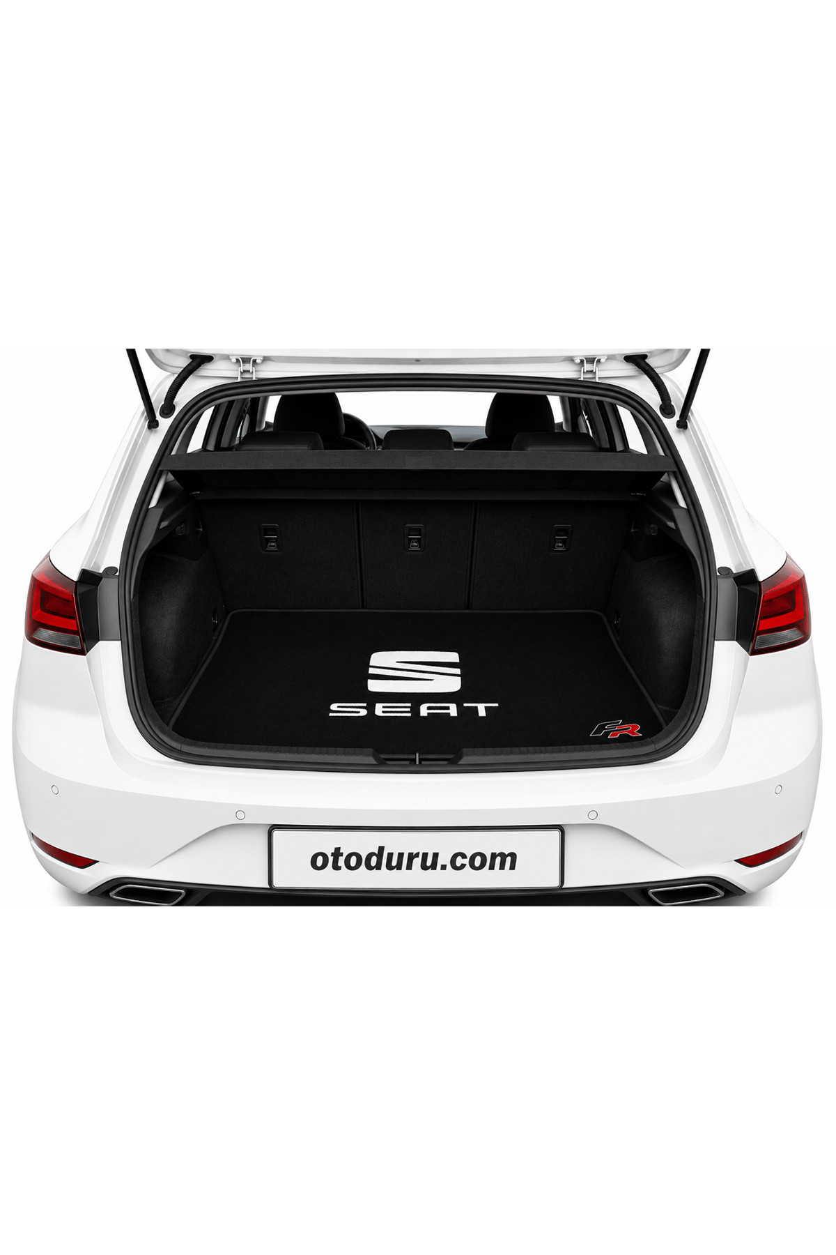 OEM SEAT FR Logolu Premium Bagaj Halısı (Siyah)