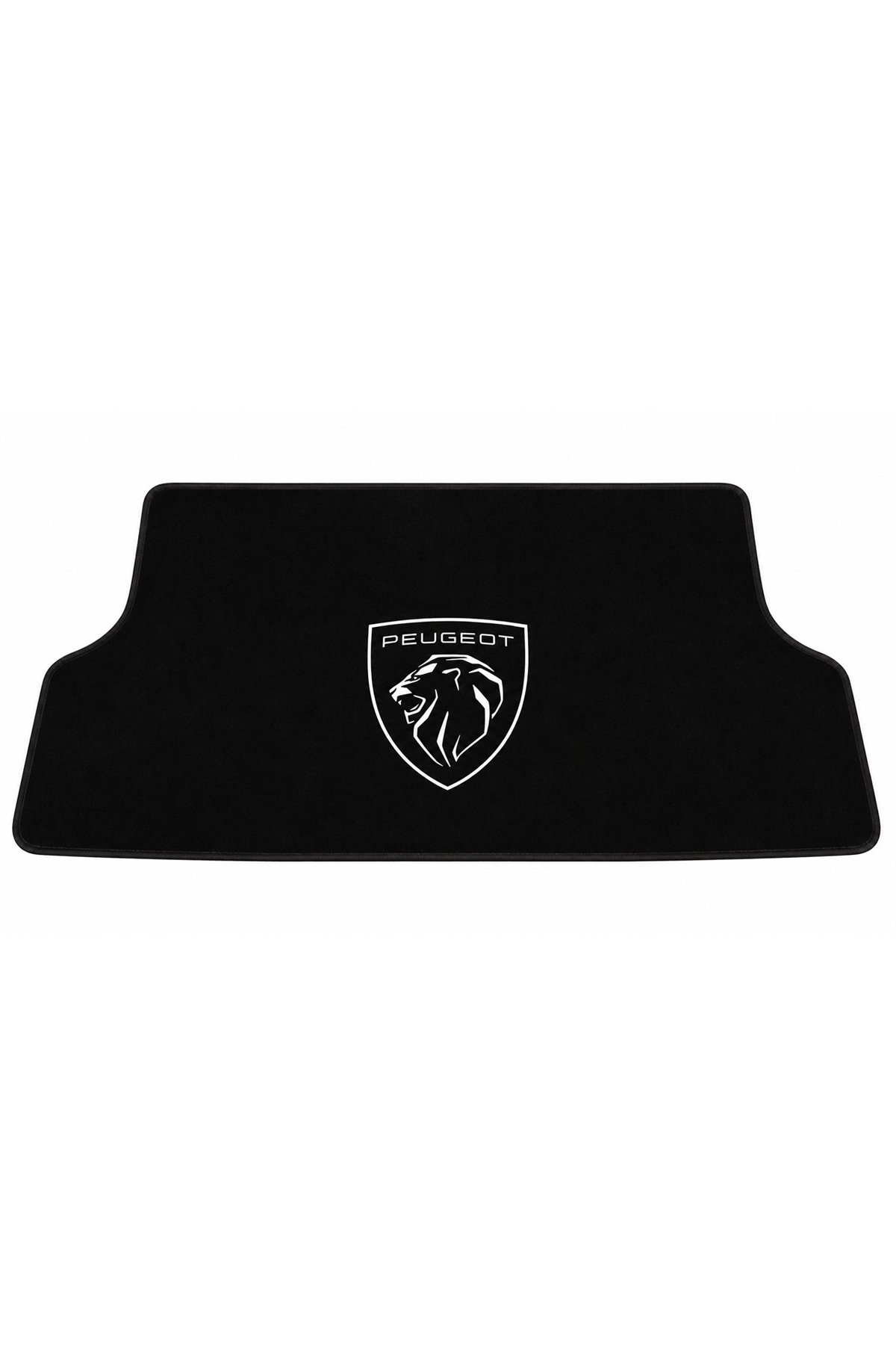 OEM Yeni Logo Peugeot Premium Bagaj Halısı (Siyah)
