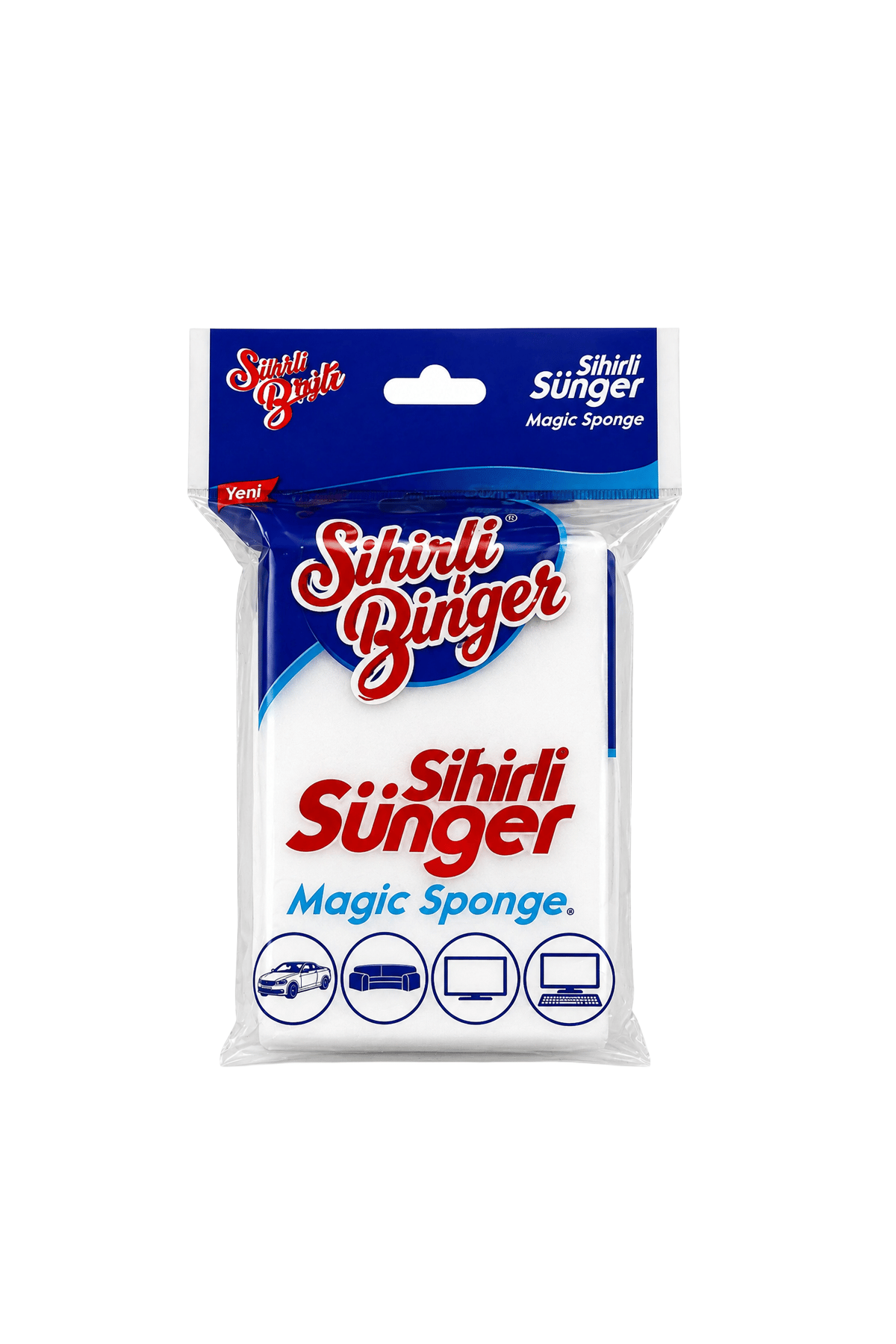 SunBrite Sihirli Silgi Sünger - Leke Çıkarıcı Magic Sponge