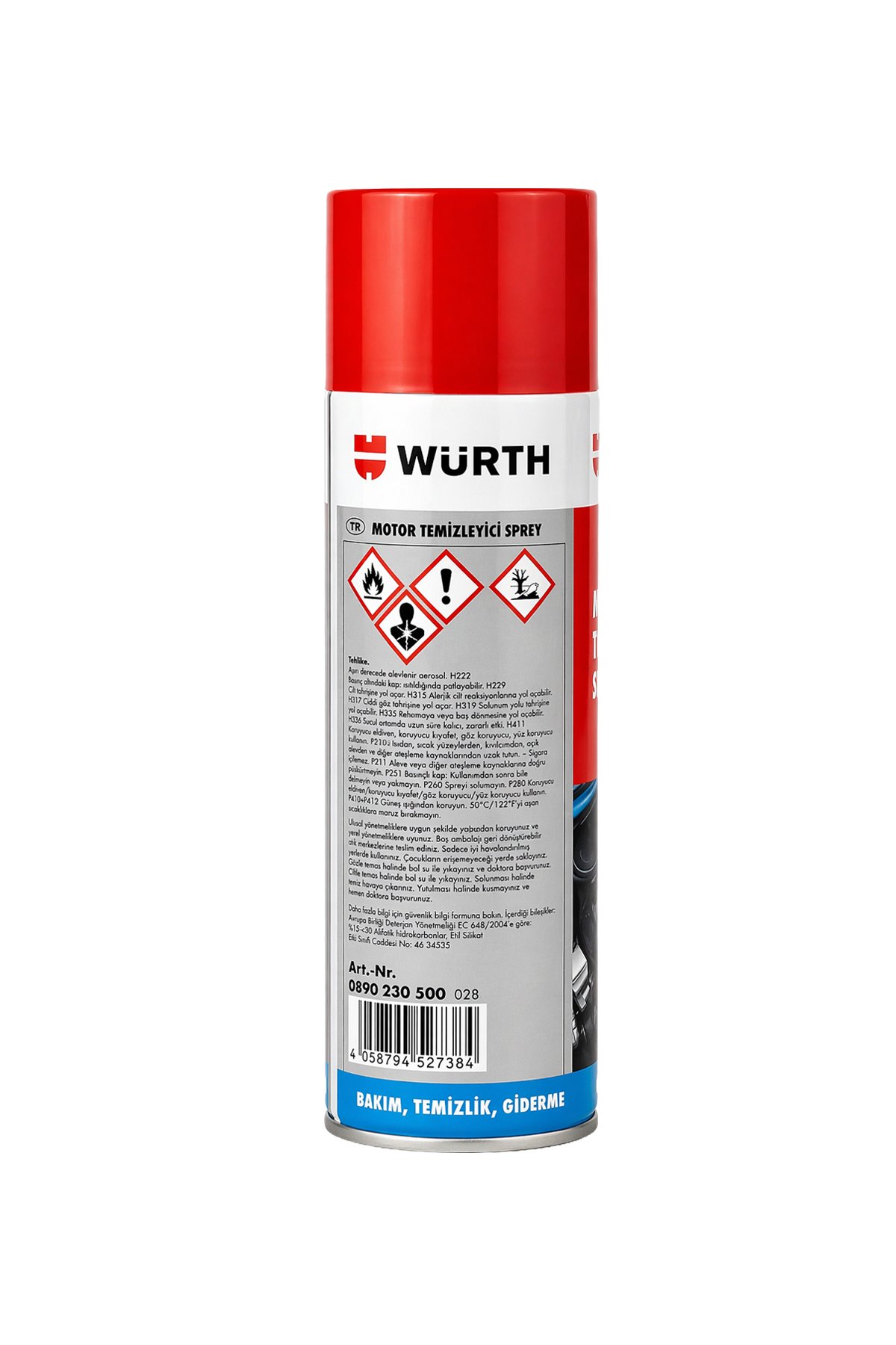 Würth Motor Temizleyici Sprey 500 ml