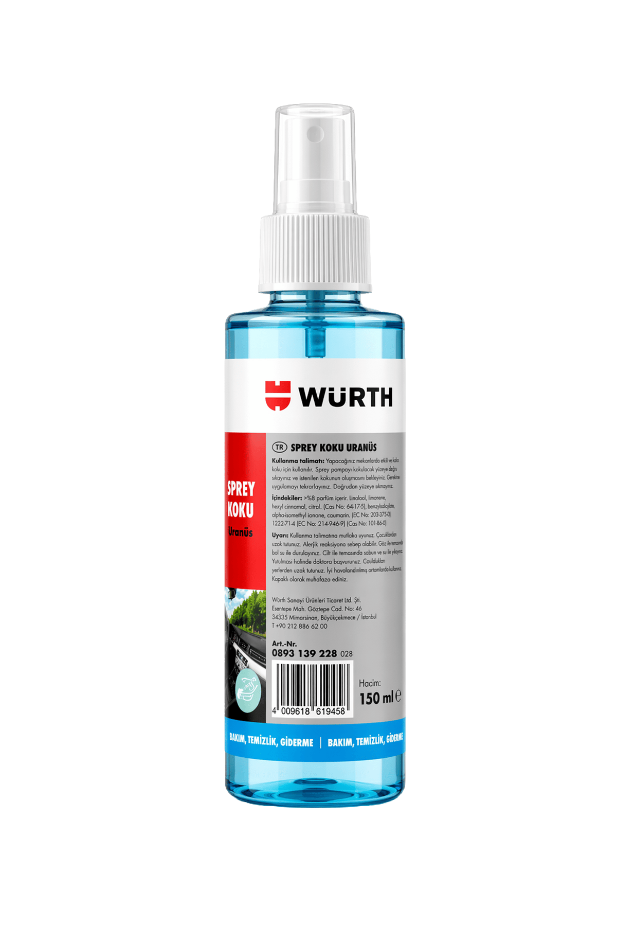 Würth Sprey Koku Uranüs 150 ml