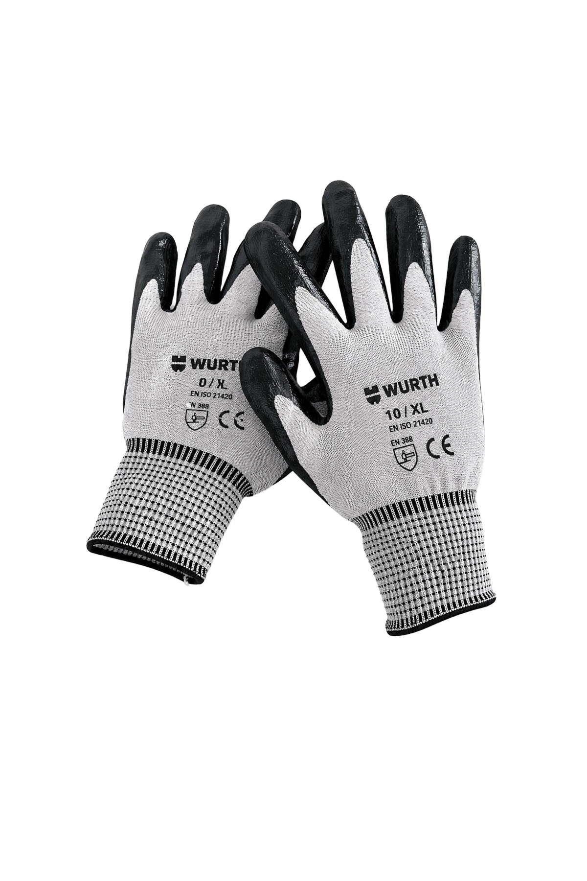 Würth TigerFlex Nitril Kaplı İş Eldiveni - 10/XL Beden