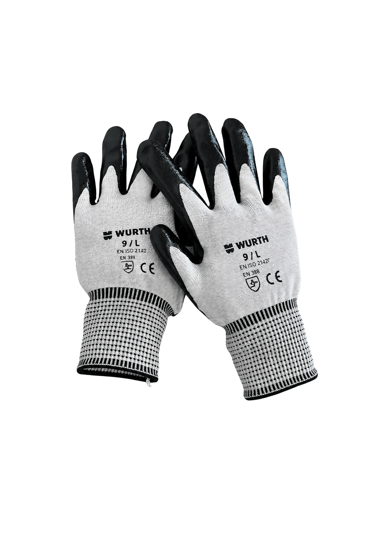 Würth TigerFlex Nitril Kaplı İş Eldiveni - 9/L Beden
