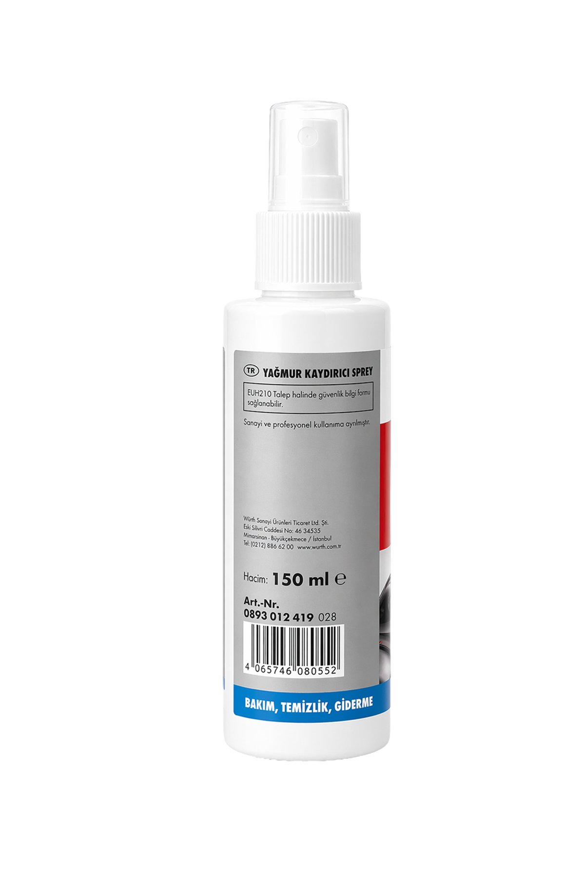 Würth Yağmur Kaydırıcı Sprey 150 ml