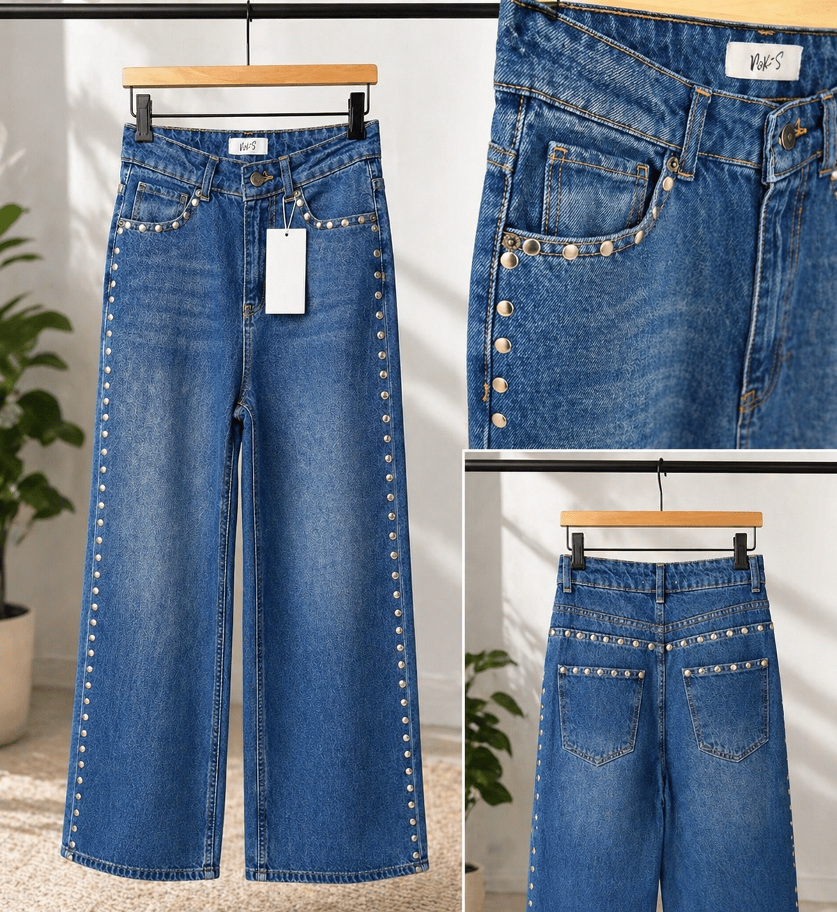 Yanları Trok Detaylı Pantolon