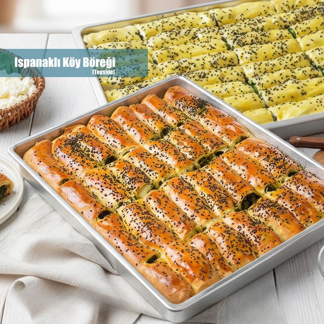 Ispanaklı Köy Böreği