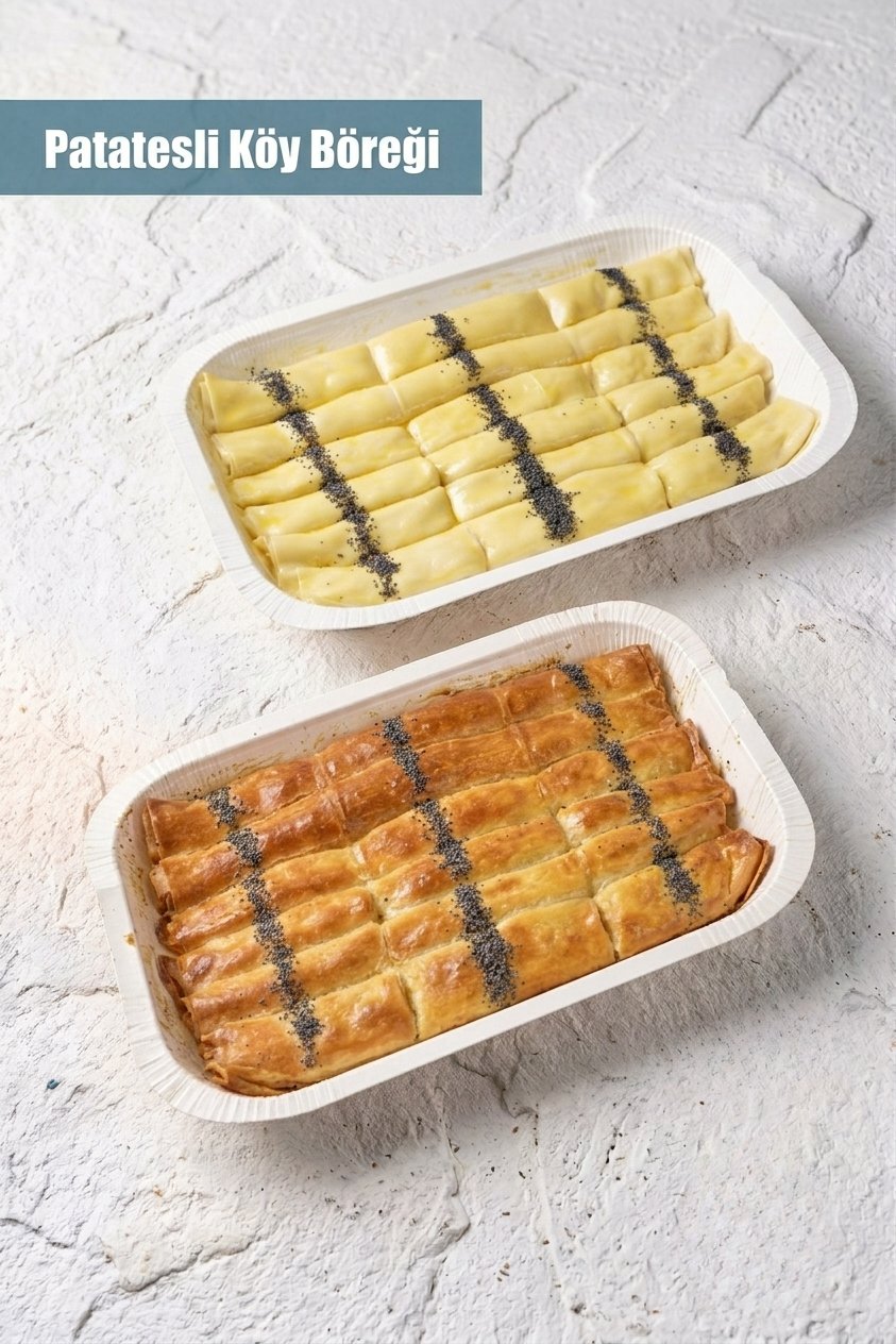 Patatesli Köy Böreği