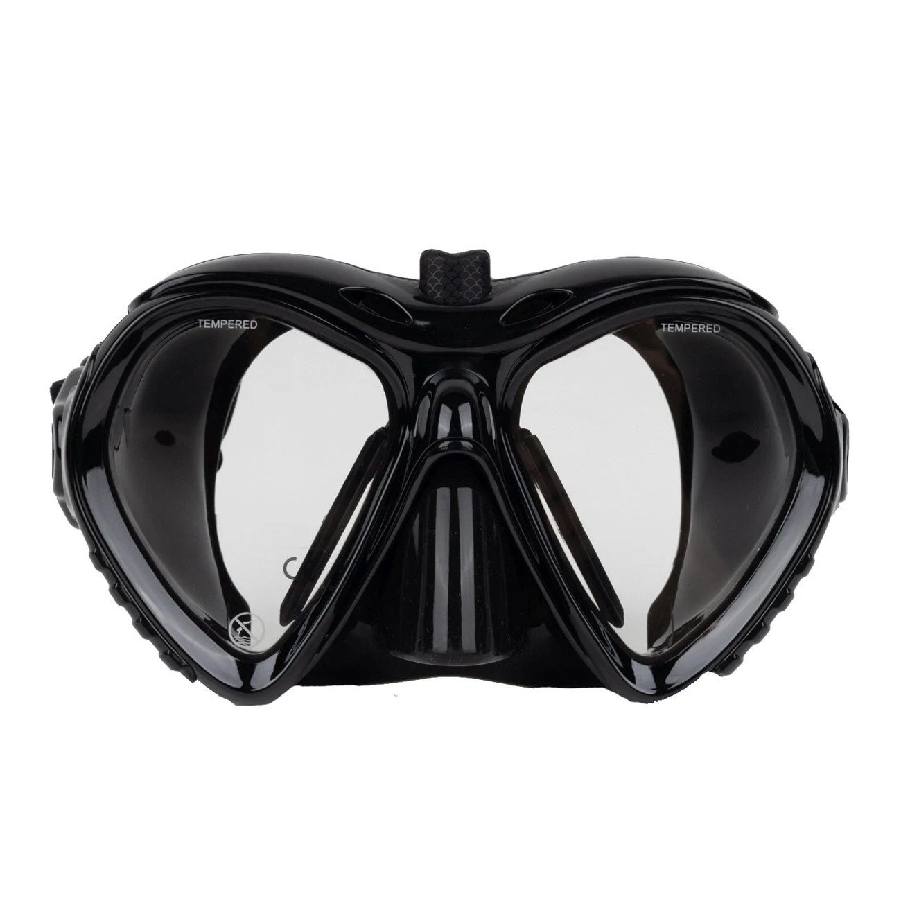 Apnea Wiper Full Black Maske