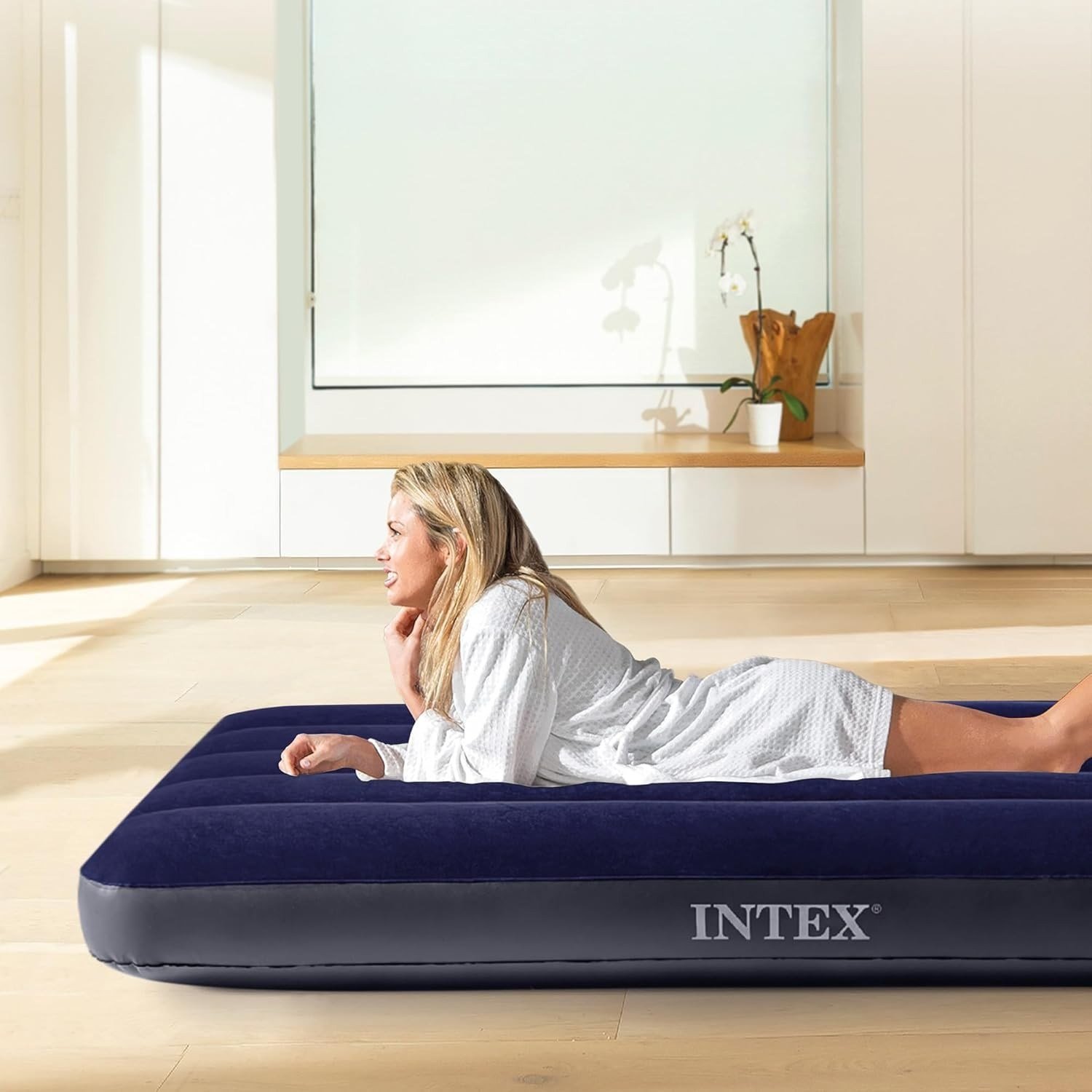 Intex Dura-Beam 64757 Tek Kişilik Ev Kamp Yatağı 