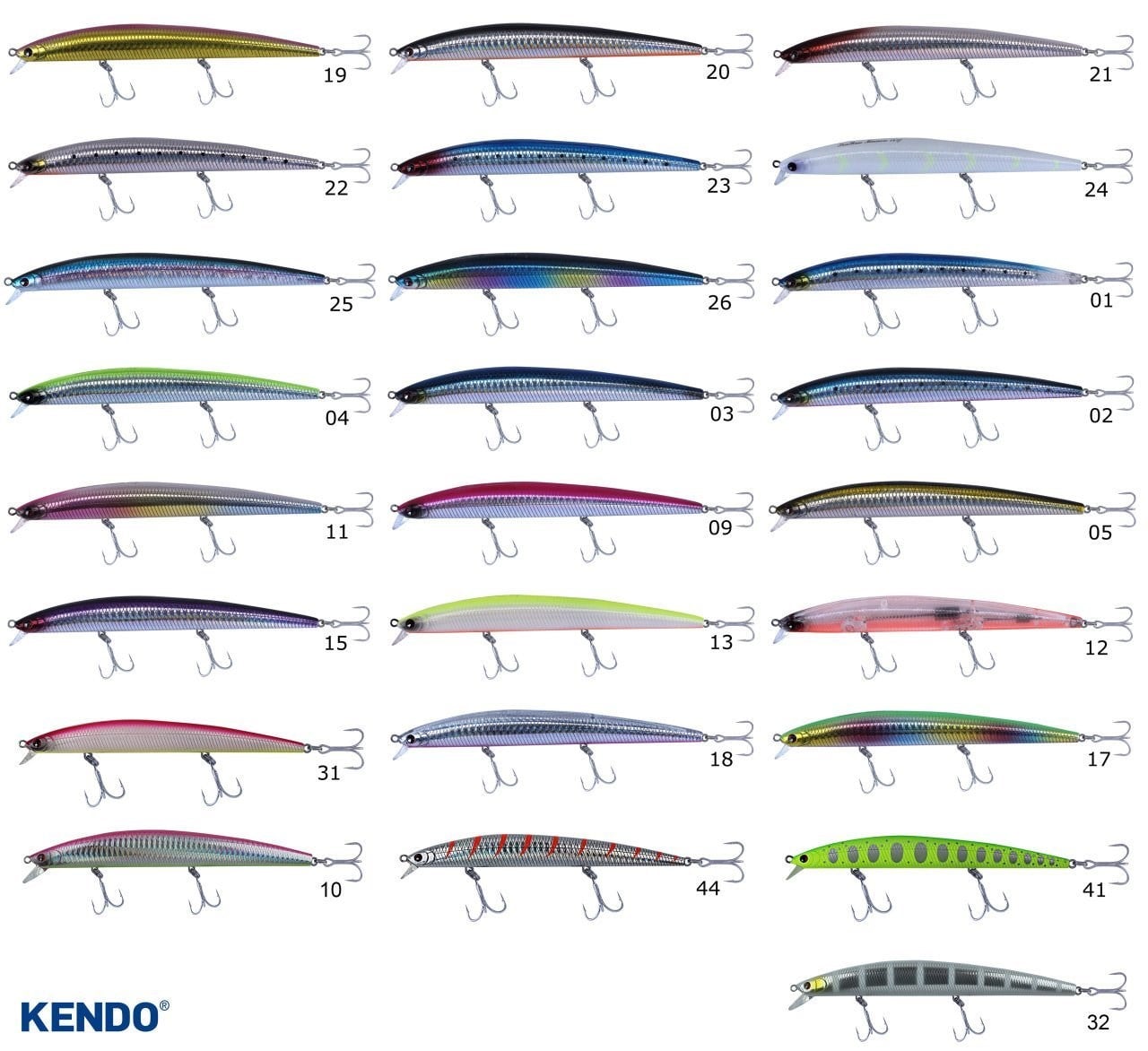 Kendo Seabass Mınnow 17cm 26,8gr Floatıng Sahte Balık