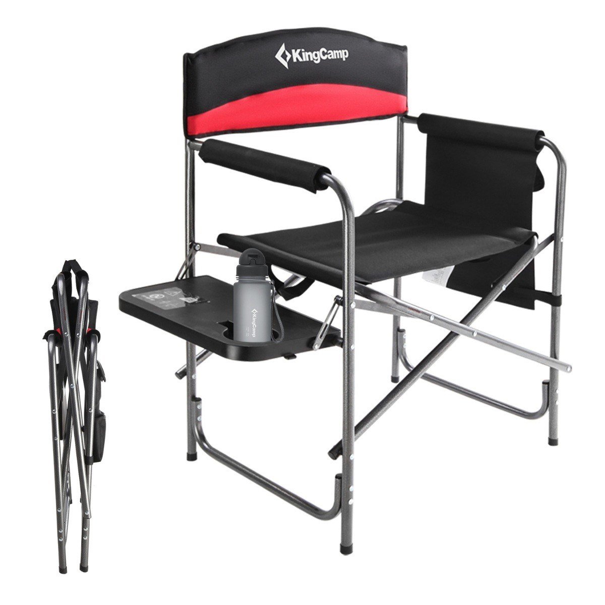 KingCamp Ash Comfort Katlanır Kamp Sandalyesi Red