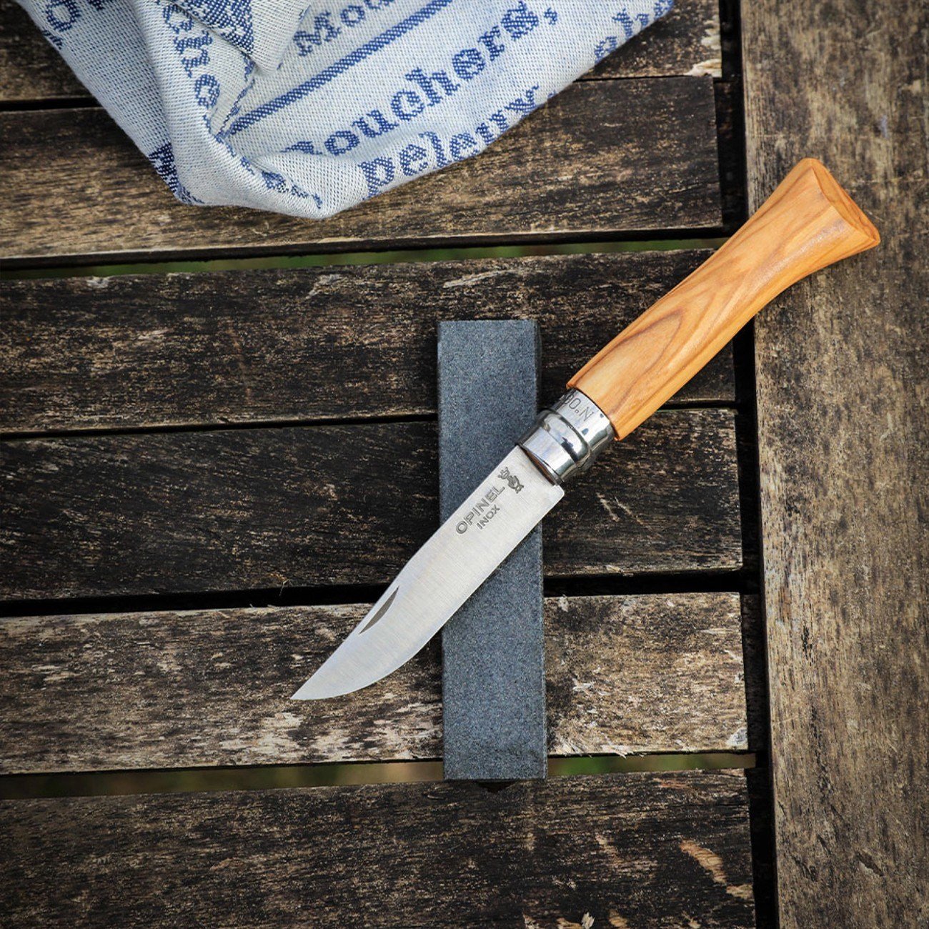 Opinel Doğal Bileme Taşı 10 cm