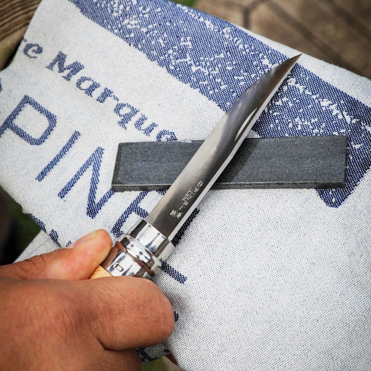 Opinel Doğal Bileme Taşı 10 cm