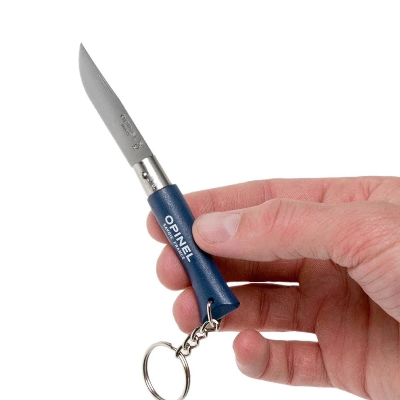 Opinel N°04 Gürgen Saplı Inox Anahtarlık Çakı Haki