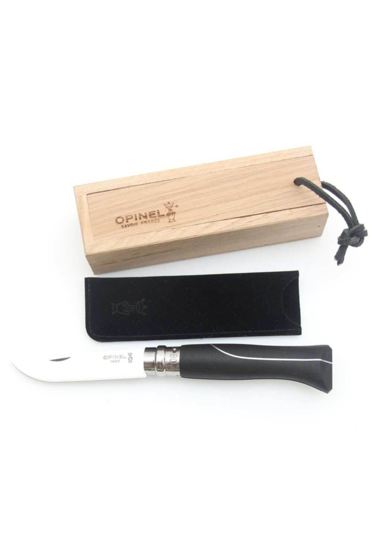 Opinel N°08 Ellipse Lüks Paslanmaz Çelik Çakı (Özel Kutulu)