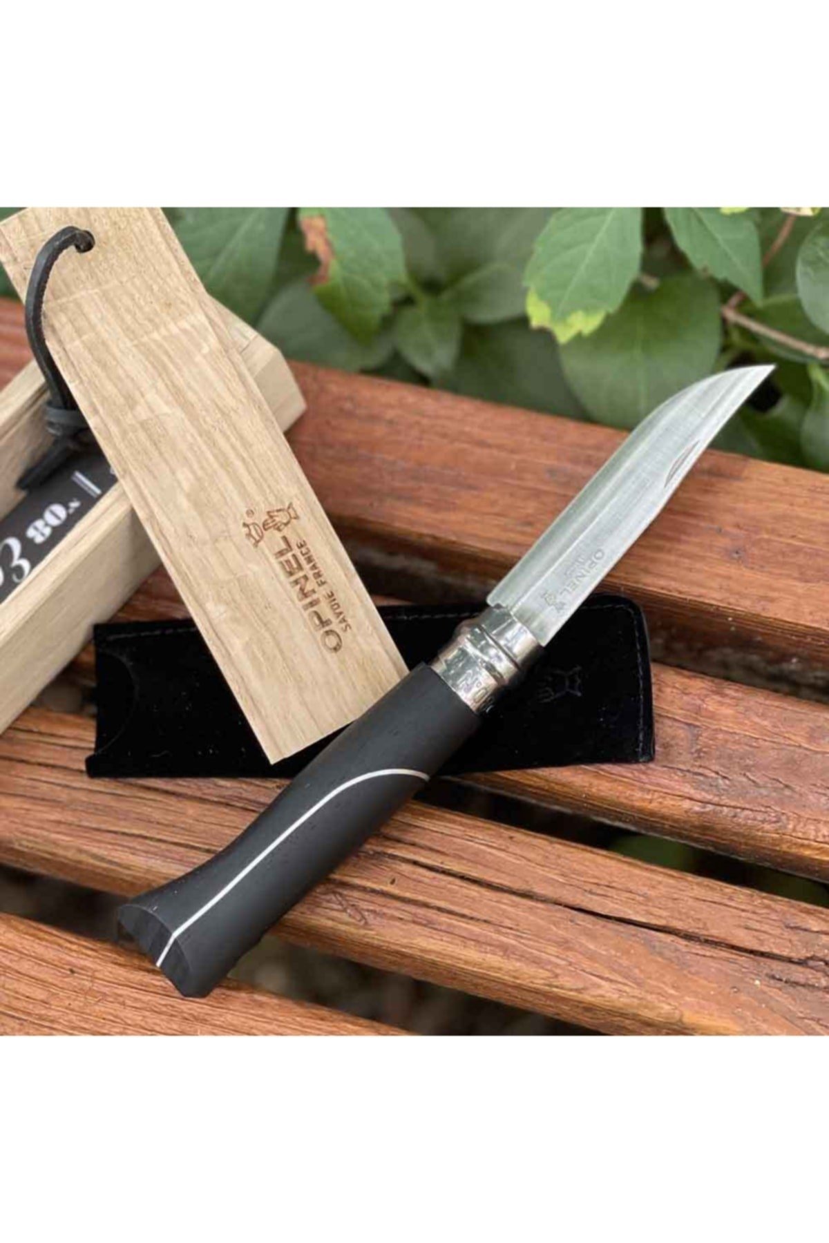 Opinel N°08 Ellipse Lüks Paslanmaz Çelik Çakı (Özel Kutulu)