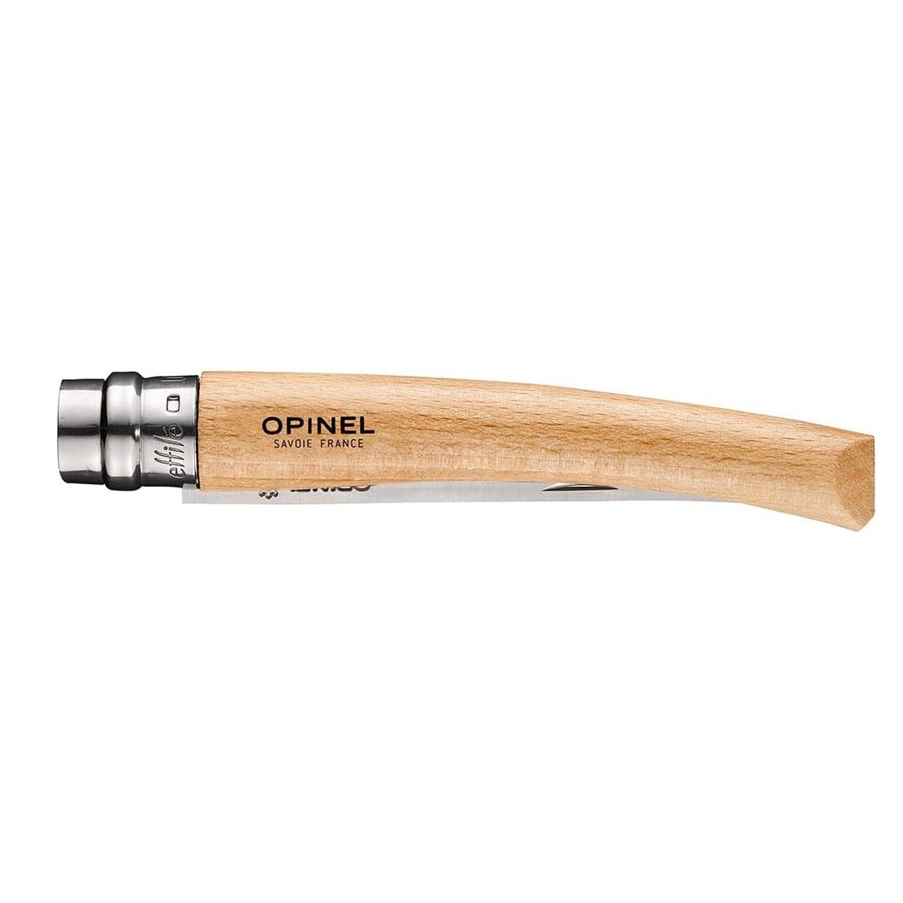 Opinel N°10 Effile Hetre 2023 – Kayın Saplı, İnce ve Keskin Çelik Çakı