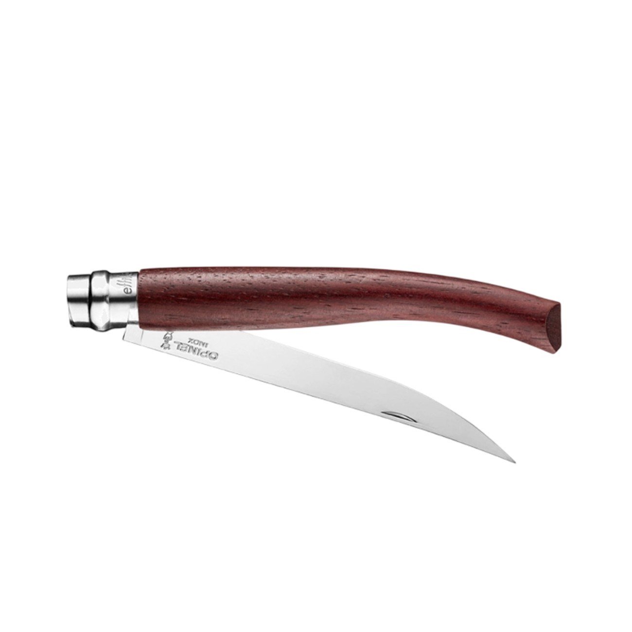 Opinel N°12 Effile Paduk Saplı, İnce ve Keskin Çelik Çakı