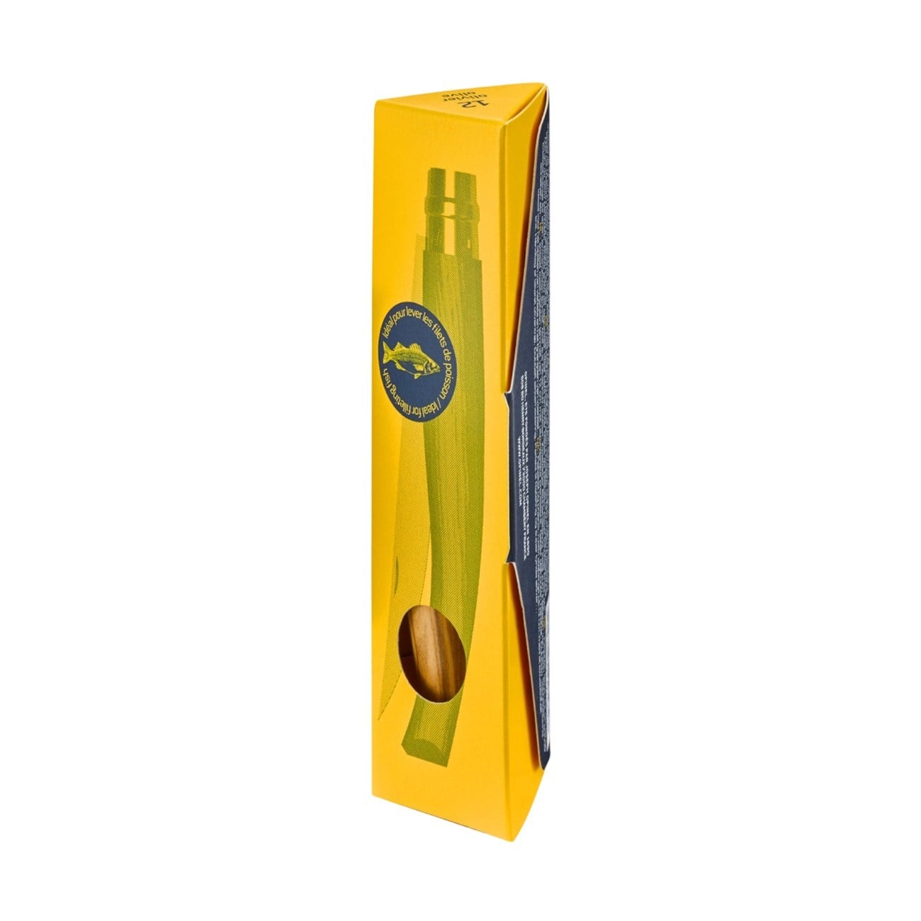 Opinel N°12 Effile Zeytin Saplı, İnce ve Keskin Çelik Çakı