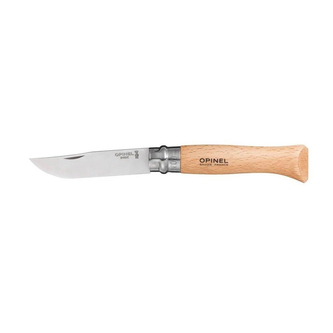Opinel N°12 Vernikli Kayın Saplı Inox/Çelik Çakı