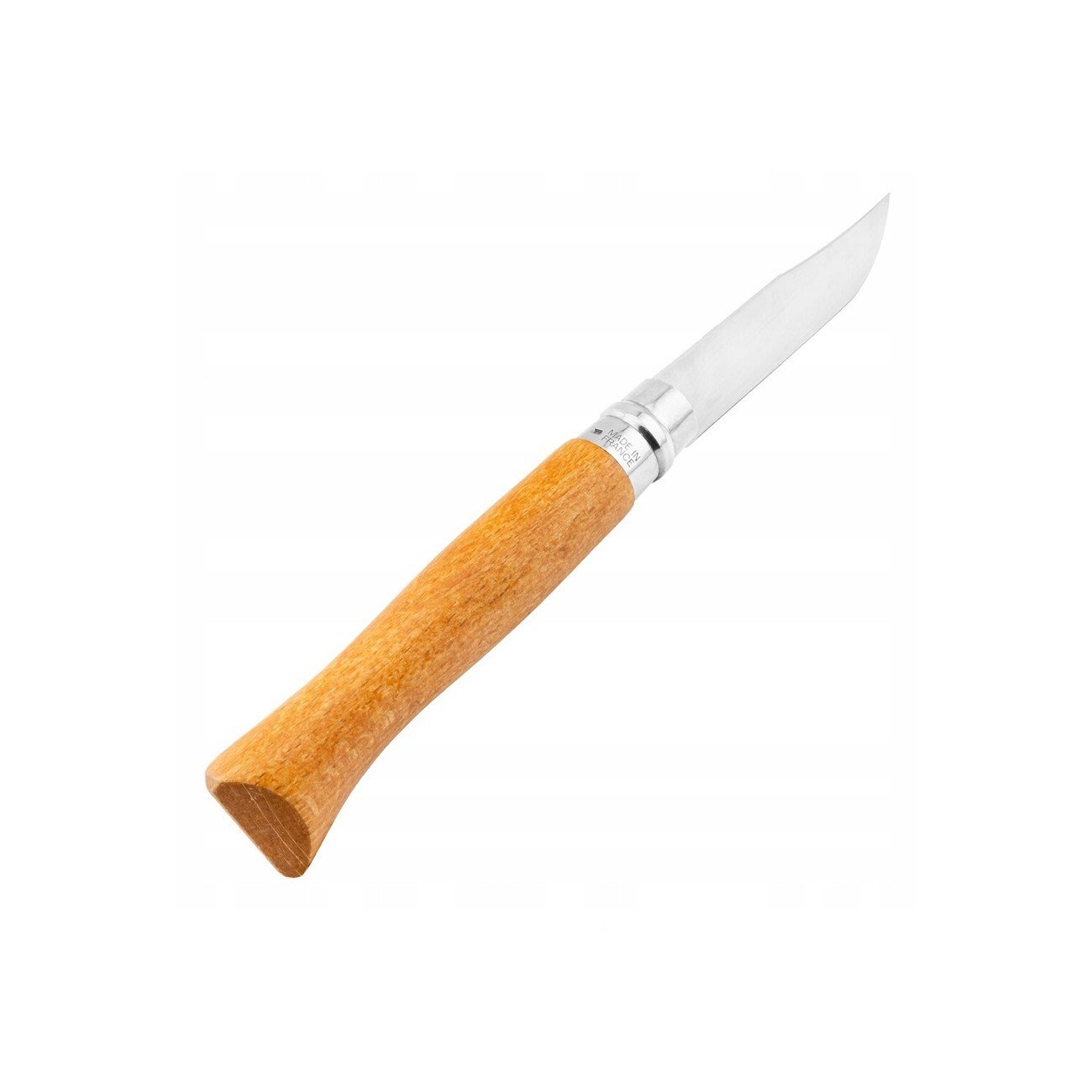 Opinel N°12 Vernikli Kayın Saplı Karbon/Çelik Çakı 