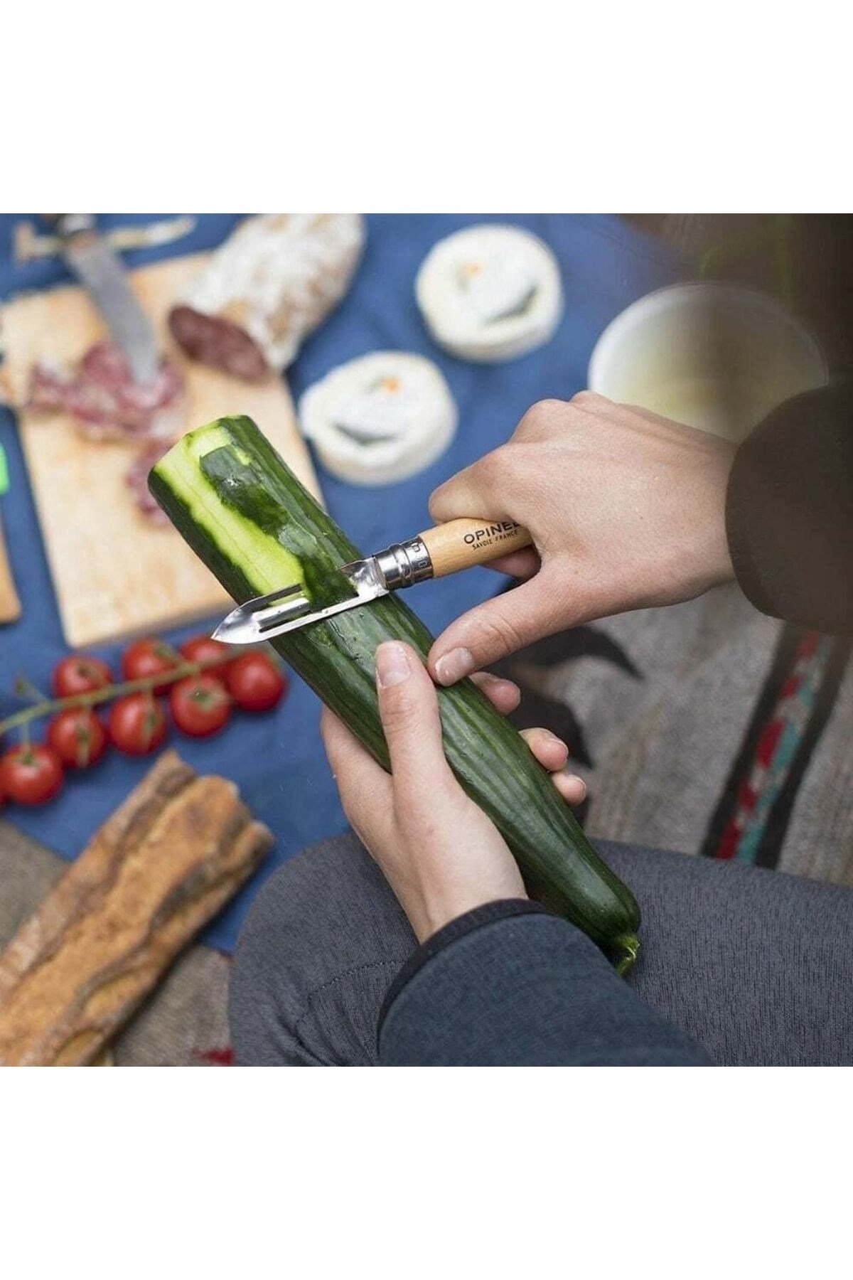 Opinel N°6 Katlanır Meyve & Sebze Soyucu