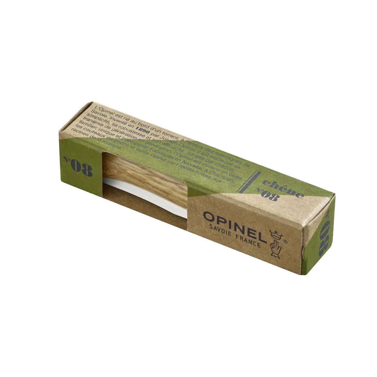 Opinel N°8 Meşe Saplı Çelik Çakı